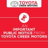 Toyota-Creek-Public-Notice
