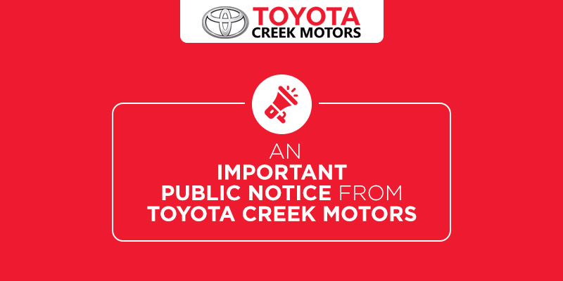 Toyota-Creek-Public-Notice