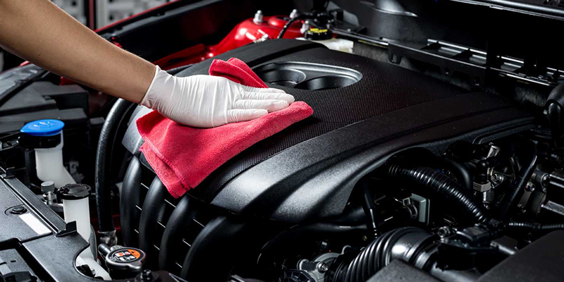 how to degrease your car engine