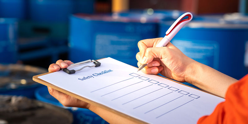 vehicle safety inspection checklist